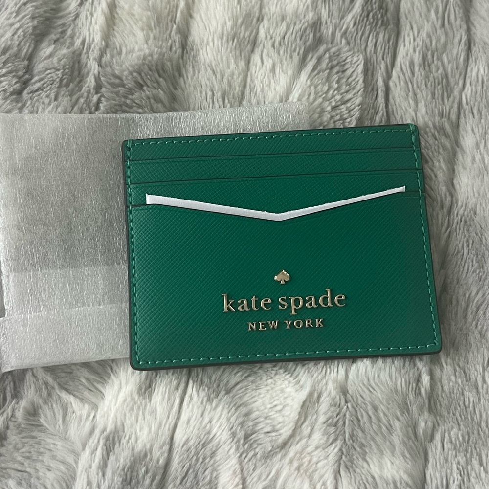 Kate Spade Green Card Holder